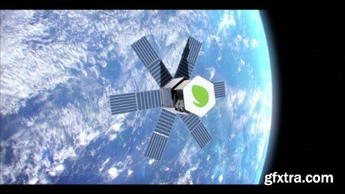 Videohive Satellite Placed Into Earth Orbit 14634908