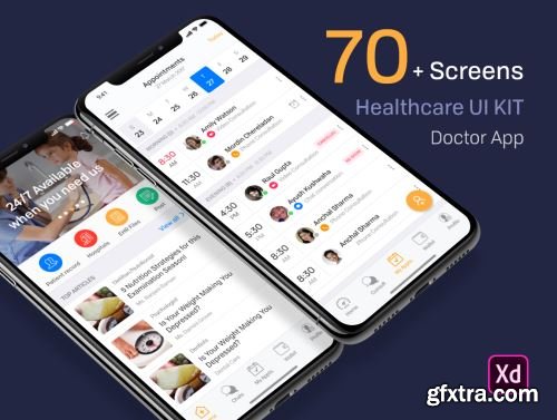 Healthcare Doctor App Ui8.net