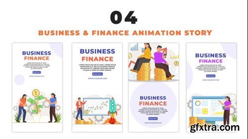 Videohive Business and Finance Management Vector Instagram Story 48660609
