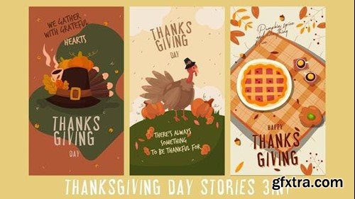 Videohive Thanksgiving Day Stories 48675182