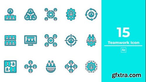 Videohive Teamwork Icon After Effect 48672354