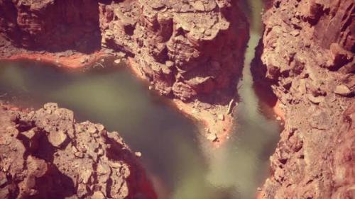 Videohive - Grand Canyon From the Plane - 48368791