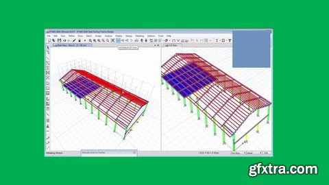 Udemy - CSI ETABSV19 steel structure analysis and design
