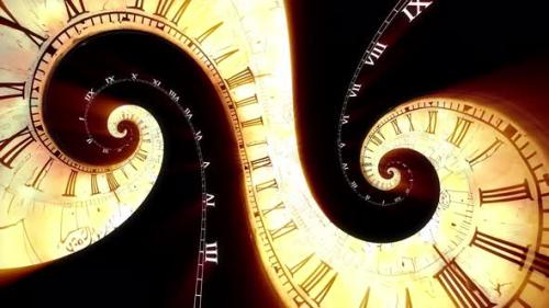Videohive - 3d Time tunnel - 48369115