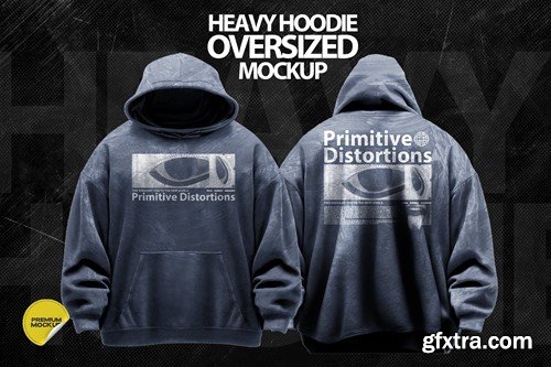 Heavy Hoodie Oversized Mockup 4MALYCN