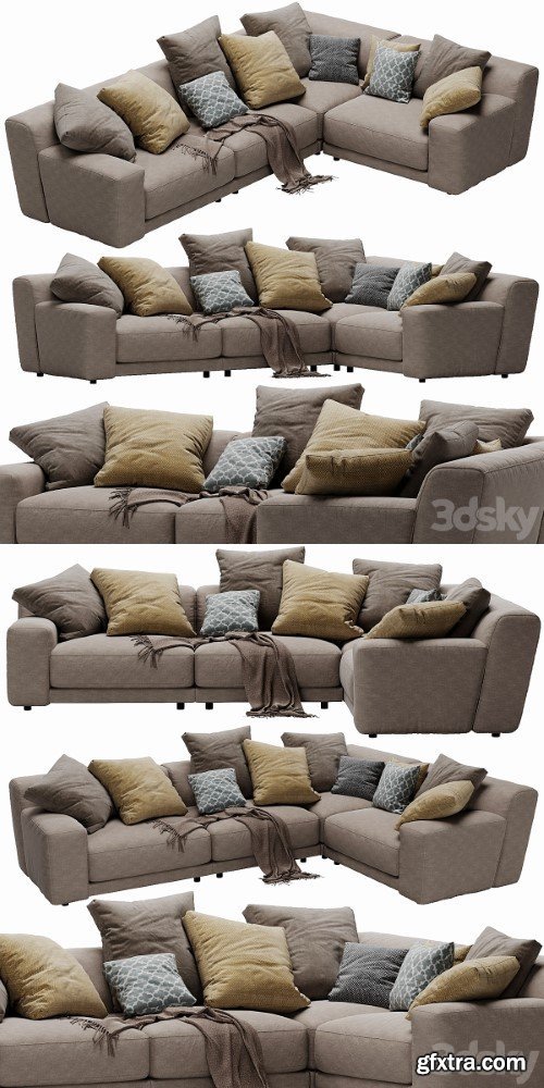 Blanche tutto sectional