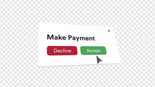 Videohive - Make Payment Accept Decline with Alpha - 48303170
