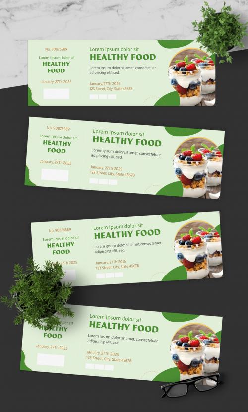 Green Healthy Food Event Ticket 635376935