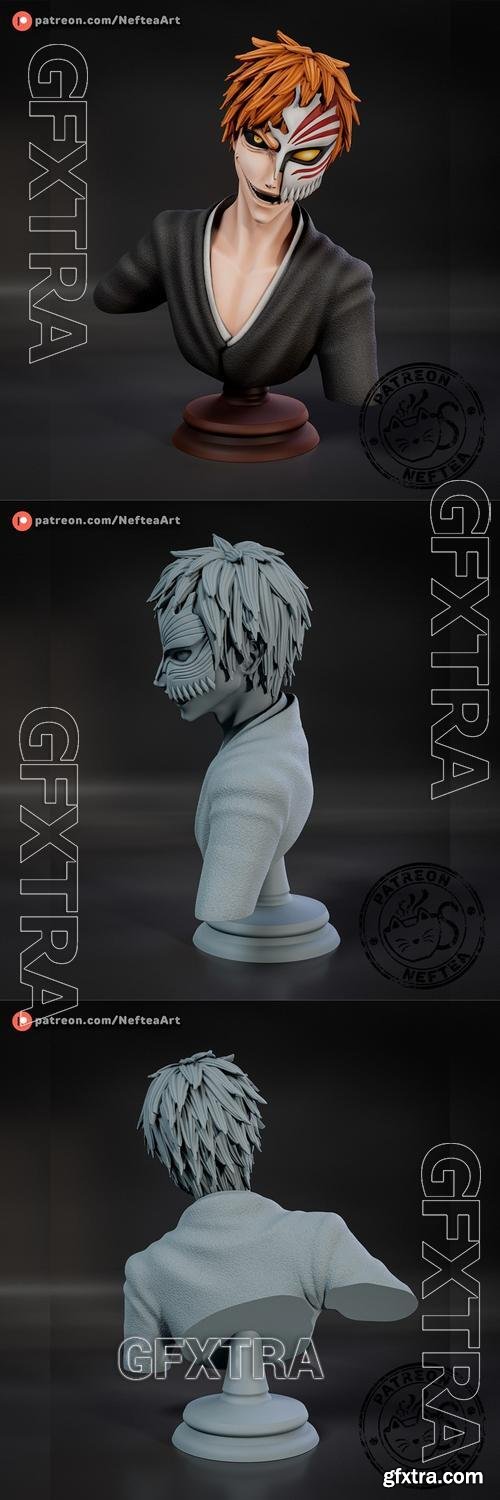 Ichigo Bust – 3D Print Model