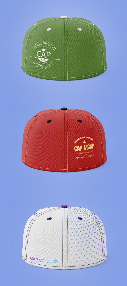 Cap Mockup with Fitted Closure 641903595