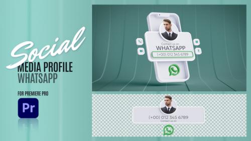 Videohive - Social Media Profile WhatsApp - Premiere Pro - 48503877