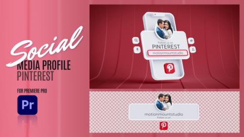 Videohive - Social Media Profile Pinterest - Premiere Pro - 48504406