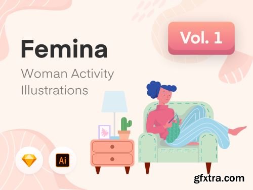 Femina : Woman Daily Activity - Vol.1 Ui8.net
