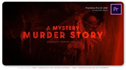 Videohive - Murder Story - Cinematic Horror Trailer - 48578748