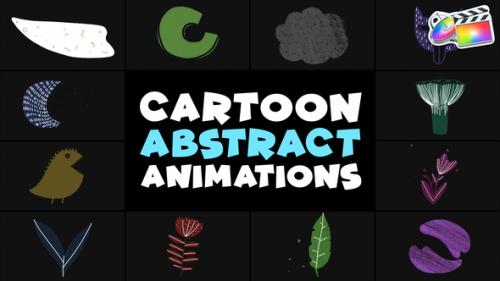 Videohive - Cartoon Abstract Animations | FCPX - 48614462