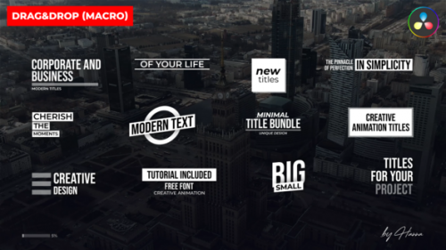 Videohive - Modern Titles 4.0 - DR - 48646022