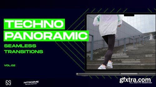 Videohive Techno Panoramic Transitions Vol. 02 48826162