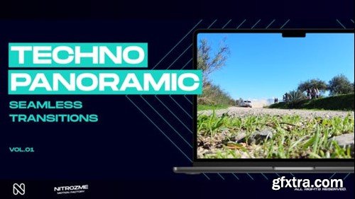 Videohive Techno Panoramic Transitions Vol. 01 48826153