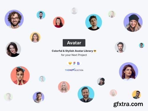 Exemplar – Free Avatar Library for Figma and Sketch Ui8.net