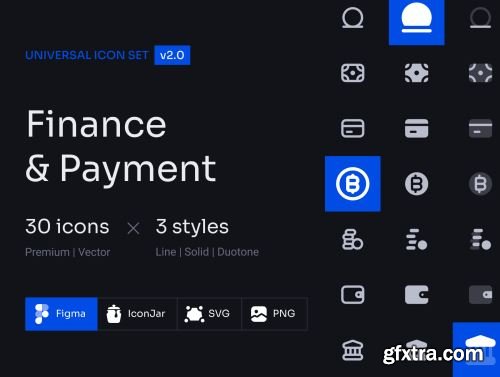 Finance and Payment Icon Set Ui8.net