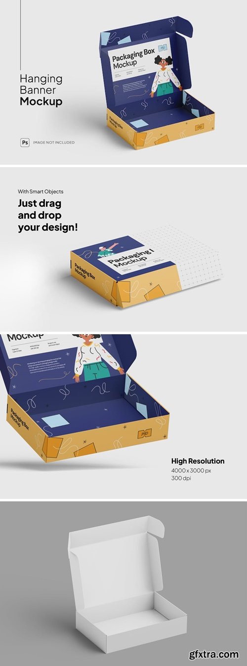 Box Packaging Mockup YSCKLHH