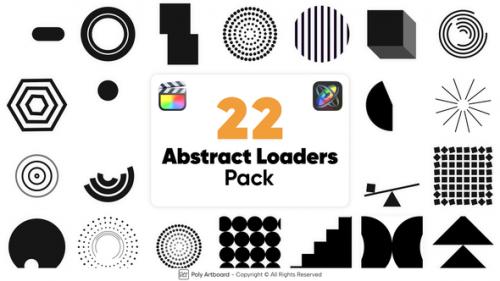 Videohive - Abstract Loaders Pack For Final Cut Pro X - 48663506