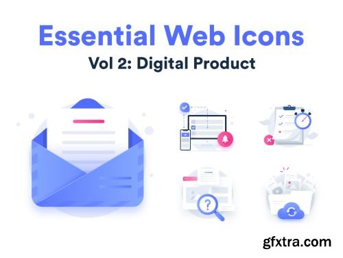 Essential Web Icons Volume 2 Ui8.net