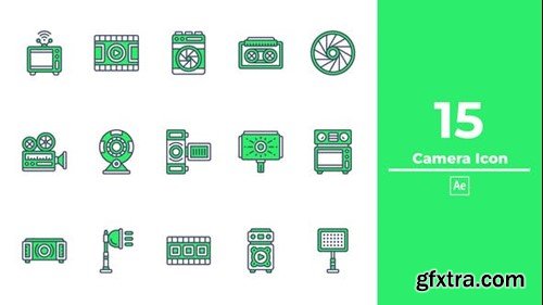 Videohive Camera Icon After Effect 48801798