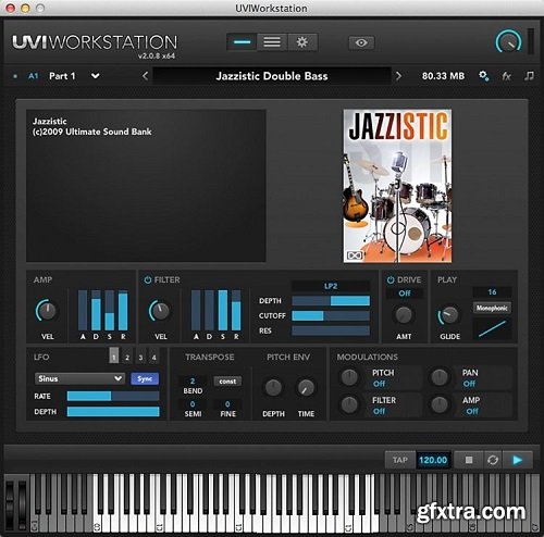 UVI Soundbank Jazzistic v1.6.0