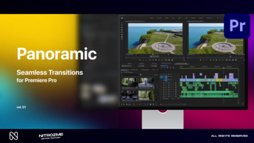 Videohive - Panoramic Seamless Transitions Vol. 01 for Premiere Pro - 48688726