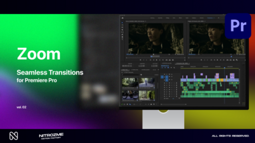 Videohive - Zoom Seamless Transitions Vol. 02 for Premiere Pro - 48688794