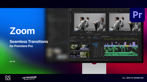 Videohive - Zoom Seamless Transitions Vol. 14 for Premiere Pro - 48688851