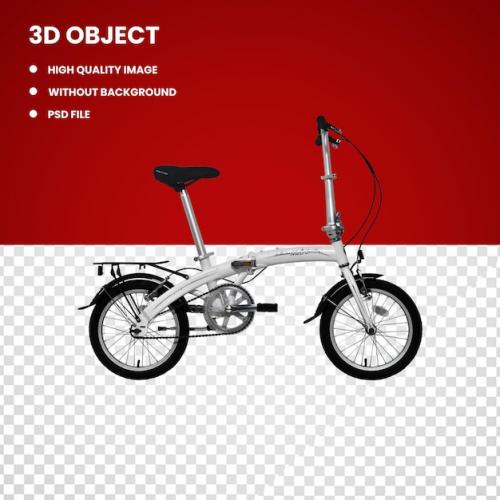 Premium PSD | Folding bicycle motorcycle Premium PSD