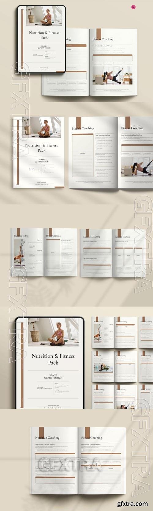 Nutrition and Fitness Pack Template NDKMQLP