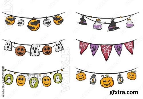 Halloween Flag Decorations 530154921