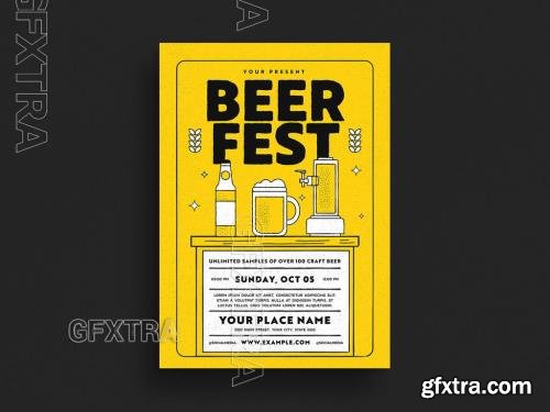 Edgy Beer Fest Event Flyer Layout 529495651