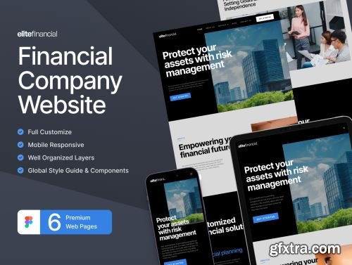 elitefinancial - Financial Company Website Ui8.net