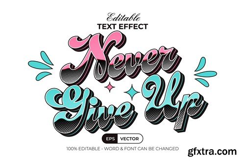 Quote Text Effect Sticker Style FF9BQ6P