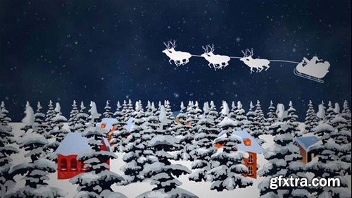 Videohive Merry Christmas And Happy New Year Intro 48885092
