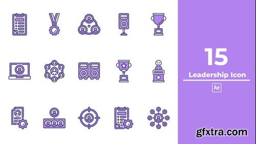Videohive Leadership Icon After Effect 48884864