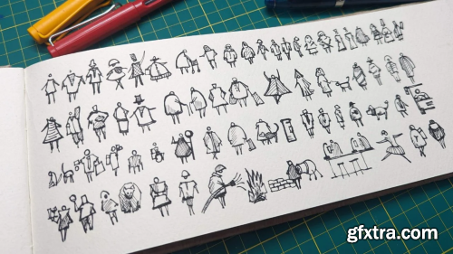 Doodling People: Build Confidence and Drawing Skills through Sketching