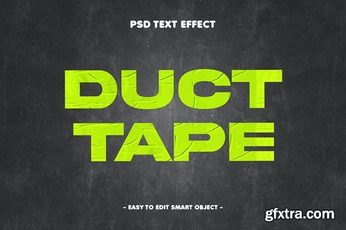 Duct Tape PSD Layer Style Text Effect 6LFD6EC