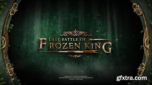 Videohive Frozen King - The Fantasy Trailer 22899251