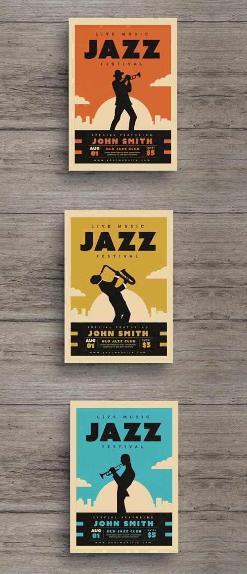 Adobe Stock - Live Jazz Music Festival Flyer - 140395172
