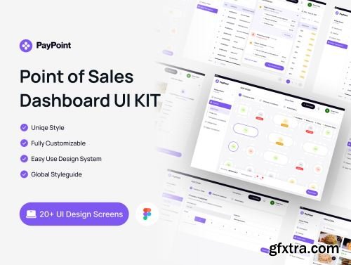 PayPoint - Point of Sales Dashboard UI KIT Ui8.net