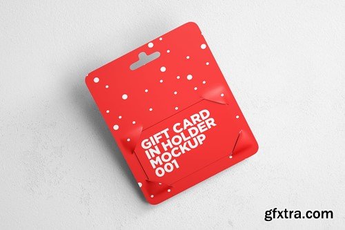 Gift Card In Holder Mockup 001 97WWGJD