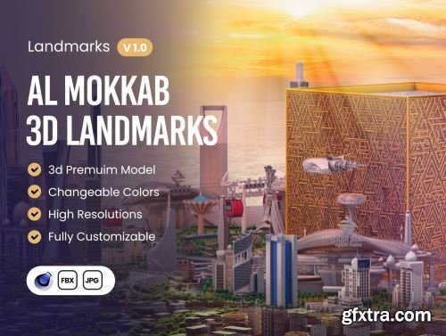 3D THE MUKAAB - SAUDI ARABIA VISION 2030 Ui8.net