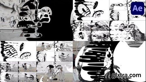 Videohive Liquid Ink Transitions for After Effects 48947504