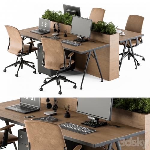 Office Furniture - employee Set 29