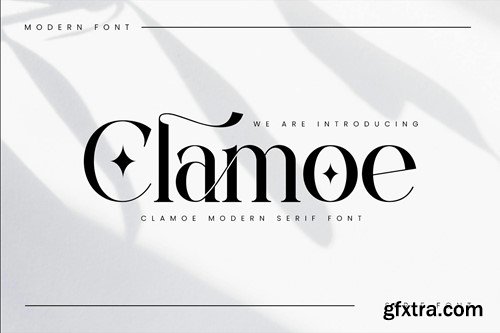 Clamoe Modern Serif Font 6XC7D39
